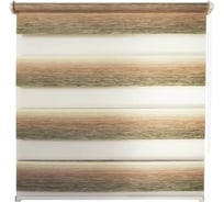 Штора УЮТ Д/Н Ливерпуль 50x160 см бежево-зеленый 2129639