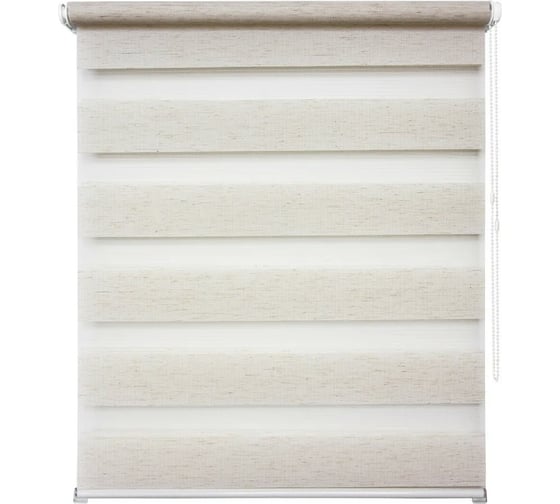 Штора УЮТ Д/Н Канзас 43x160 см натуральный 2138338