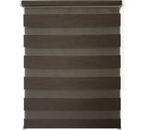 Штора УЮТ Д/Н Канзас 72x160 см шоколад 2138287