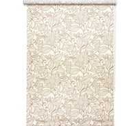 Штора УЮТ Ажур 120x175 см коричневый 2092252