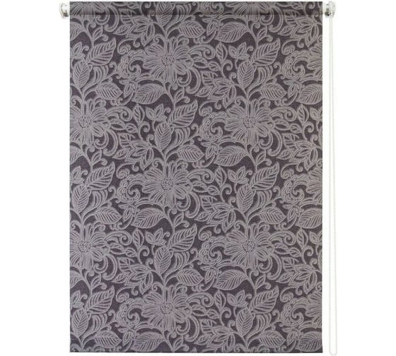 Штора УЮТ Ажур 40x175 см графит 2092255 1