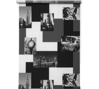 Штора УЮТ Нью-Йорк 90x175 см монохром 2116222