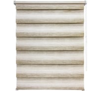 Рулонная штора УЮТ Рафаэлло день/ночь, 40x160, темно-бежевый 2145054