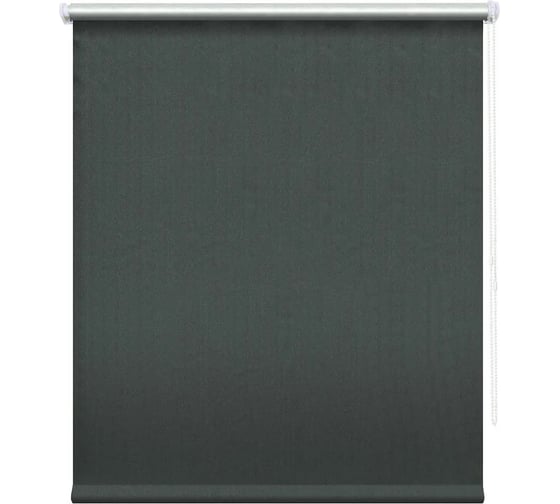 Рулонная штора УЮТ Сильвер С/Н 40x175, графит 2128325 1