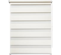 Рулонная штора УЮТ Сальса день/ночь, 160x160, сливочный 2145288