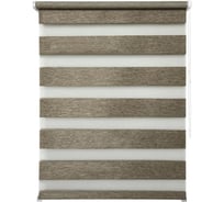 Рулонная штора УЮТ Канзас день/ночь, 052x160, светло-ореховый 2144945