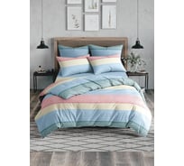 Комплект постельного белья Luisa De Rizzo Франческа 9772-2 поплин, семейный, 70x70.2, премиум 4660056148666