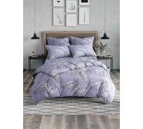 Комплект постельного белья Luisa De Rizzo Плюмет 70280-1 поплин, евро, 70x70.2, премиум 4660056148611