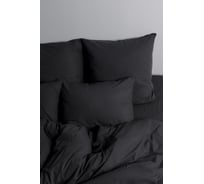 Комплект постельного белья Urban Family Графит 812 перкаль, 2 спальный, евро, 50x70.2, пакет 4660056172241