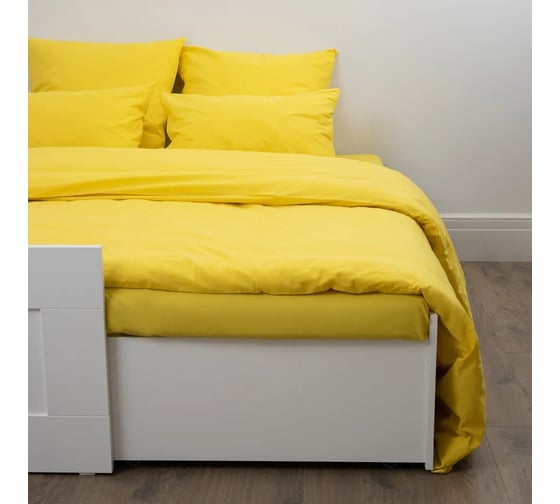Комплект постельного белья Urban Family Солнечный 823 перкаль, 1.5 спальный, 50x70.2, пакет 4660056175006