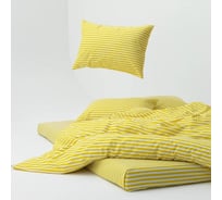 Комплект постельного белья Urban Family Солнечный полоса 70471-7 перкаль, евро, 70x70.2, пакет 4660056175198