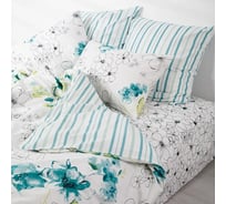 Комплект постельного белья Luisa De Rizzo Мия 70345-1+70346-1+70347-1 поплин, 2 спальный, евро, 70x70.2, 50x70.2 премиум 4660056155565