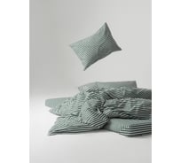 Комплект постельного белья Urban Family Шторм полоса 70471-5 перкаль, евро, 70x70, 2 пакет 4660056175488