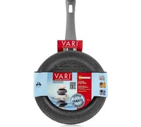 Сковорода VARI "Pietra" литая гриль, с антипригарным покрытием D24 см GR32124