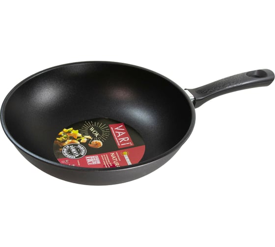 Сковорода VARI "Natura" литая WOK с антипригарным покрытием, D28 см N35128