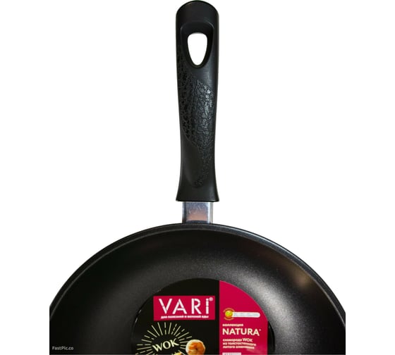 Сковорода VARI "Natura" литая WOK с антипригарным покрытием, D28 см N35128