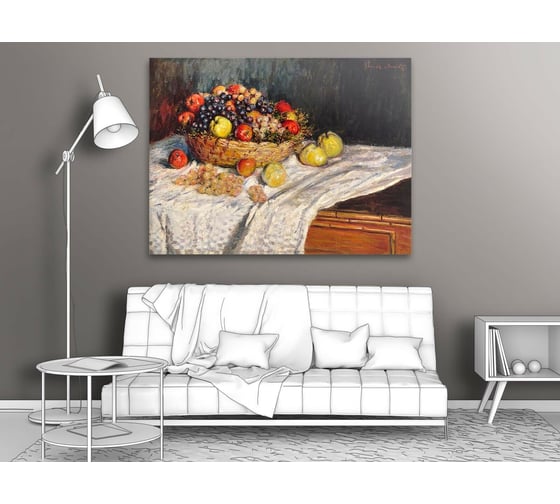 Картина Первое ателье репродукция "Яблоки и виноград" 60x45 ШxВ ps143131-3