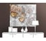 Картина Первое ателье "Цветы на белом фоне с жемчугом" 70x60 ШxВ ps98648-2 2