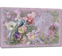 Картина Первое ателье "Фреска волшебный сад с диковинной птицей" 35x23 ШxВ ps94641-1