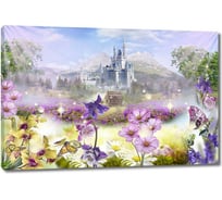 Картина Первое ателье "Цветочный сад перед замком" 35x23 ШxВ ps28823-1