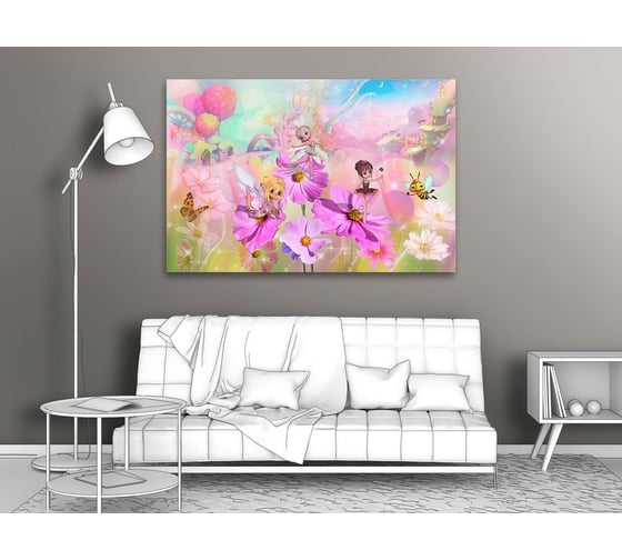 Картина Первое ателье "Цветочные феи на поляне" 80x53 ШxВ ps94740-4