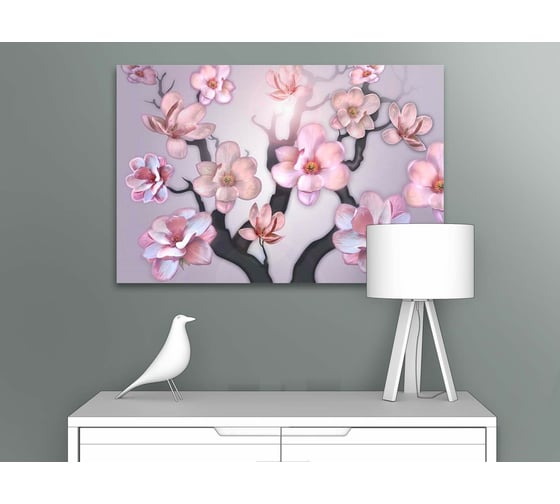 Картина Первое ателье "Цветение сакуры" 60x40 ШxВ ps68382-3