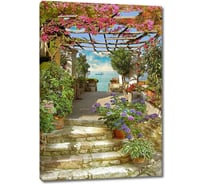 Картина Первое ателье "Терраса у входа" 60x87 ШxВ ps14532-3