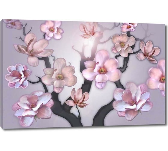 Картина Первое ателье "Цветение сакуры" 90x60 ШxВ ps68382-2 1