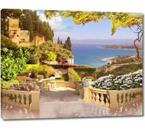 Картина Первое ателье "Улица, ведущая к морю" 35x27 ШxВ ps15324-1