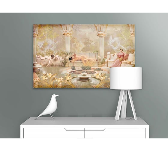 Картина Первое ателье "Фреска с прекрасными девушками" 96x60 ШxВ ps28527-2