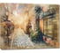 Картина Первое ателье "Яркий закат на узкой улочке" 60x48 ШxВ ps28496-3 1