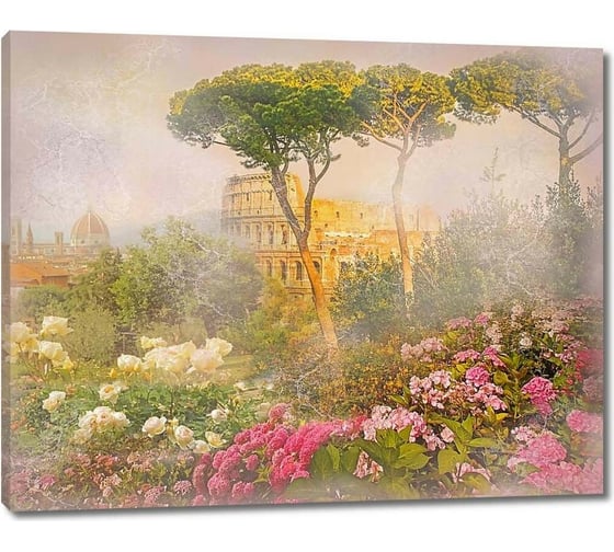 Картина Первое ателье "Туманное утро в саду" 60x48 ШxВ ps28500-3 1