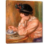 Картина Первое ателье репродукция "Чашка шоколада" 79x94 ШxВ ps110258-4