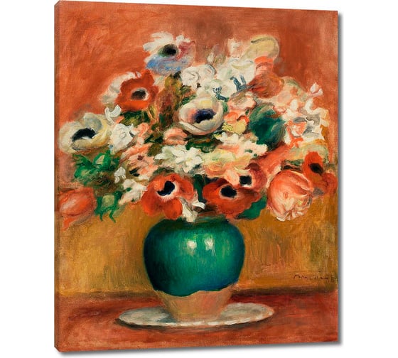 Картина Первое ателье репродукция "Цветы, 1885" 79x99 ШxВ ps110320-4 1