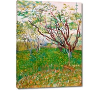 Картина Первое ателье репродукция "Цветущий сад" 60x81 ШxВ ps143117-3