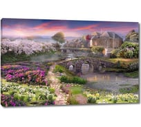 Картина Первое ателье "Сказочный сад в лучах заката" 93x60 ШxВ ps28643-2