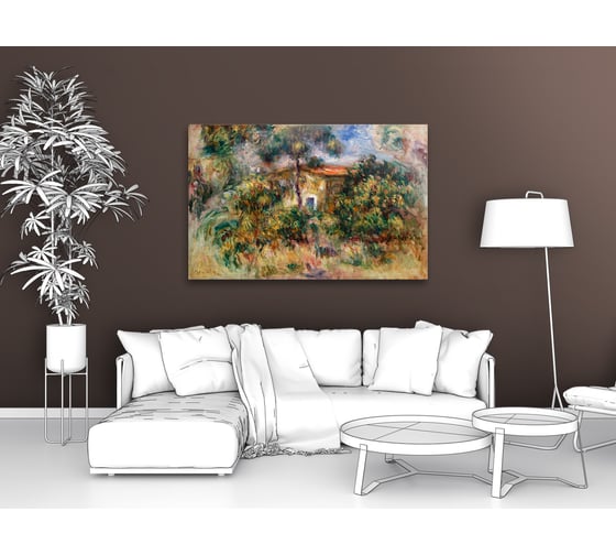 Картина Первое ателье репродукция "Ферма" 93x60 ШxВ ps144128-2