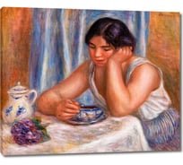 Картина Первое ателье репродукция "Чашка шоколада" 73x60 ШxВ ps144126-2