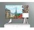 Картина Первое ателье "Рисунок прекрасного Парижа с балкона" 106x60 ШxВ ps28632-2 2