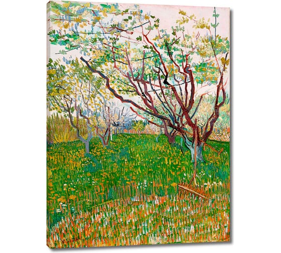 Картина Первое ателье репродукция "Цветущий сад" 44x60 ШxВ ps143117-2 1