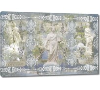 Картина Первое ателье "Скульптуры в коллаже с узорами" 90x60 ШxВ ps28694-2