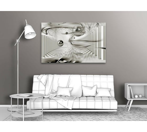 Картина Первое ателье "Шары парящие в тоннеле" 96x60 ШxВ ps135979-2