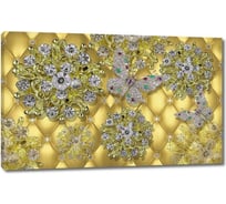 Картина Первое ателье "Цветы бриллианты" 96x60 ШxВ ps94886-2