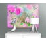 Картина Первое ателье "Яркие цветы на фоне замка" 80x60 ШxВ ps28700-4 2