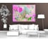 Картина Первое ателье "Яркие цветы на фоне замка" 80x60 ШxВ ps28700-4 3