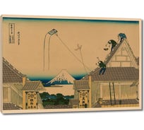 Картина Первое ателье репродукция "Суруга-те в Эдо" 80x56 ШxВ ps109220-4