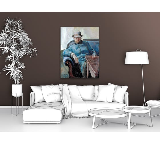 Картина Первое ателье репродукция "Ханс Йогер" 45x60 ШxВ ps139363-2