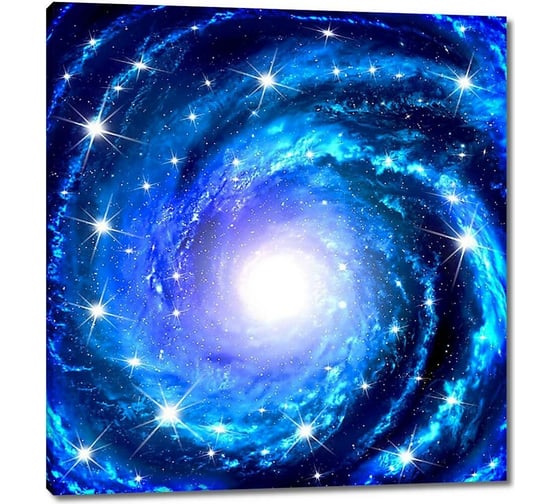 Картина Первое ателье "Спираль галактики и звезды" 79x86 ШxВ ps94998-4 1