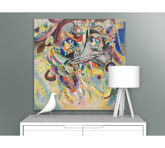 Картина Первое ателье репродукция "Фуга" 60x60 ШxВ ps141120-2