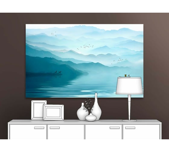 Картина Первое ателье "Там за туманами" 96x60 ШxВ ps135982-2